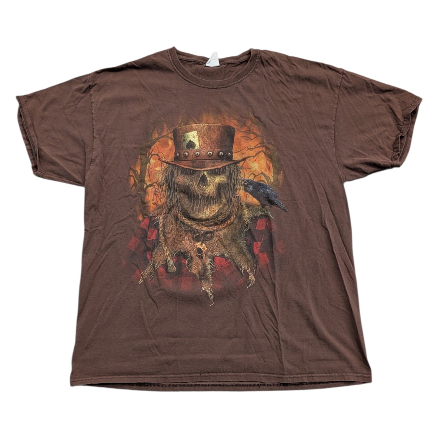 Y2K Scary Scarecrow Short Sleeve T-Shirt