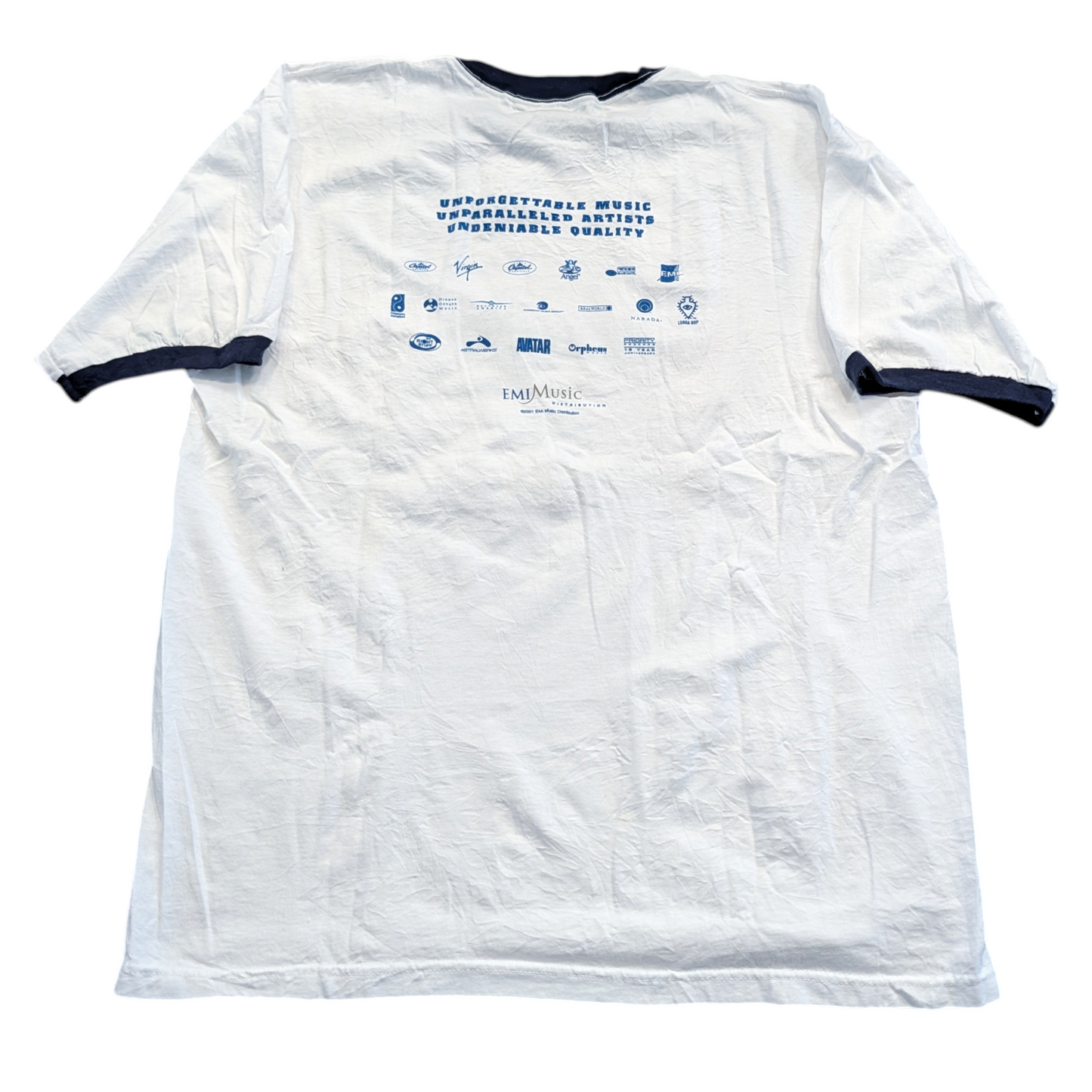 2001 EMI Music Distribution promo T shirt