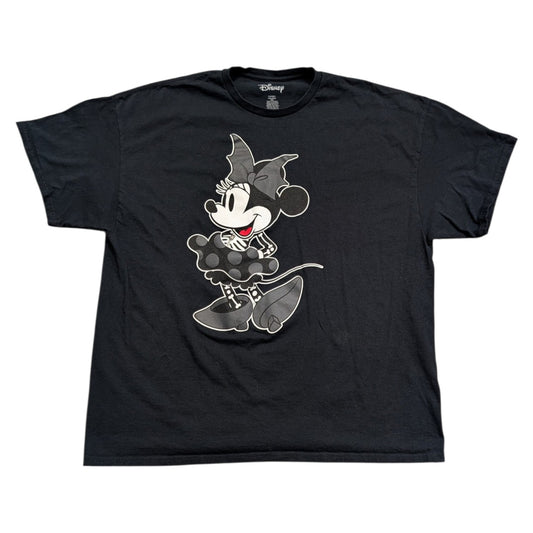 Disney Women's Halloween Skeleton Minnie Mouse T-shirt