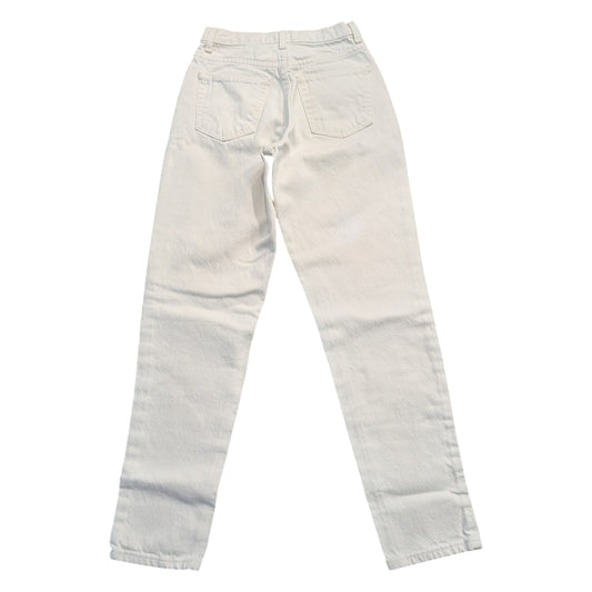90s Women's GAP Classic Fit White Jeans