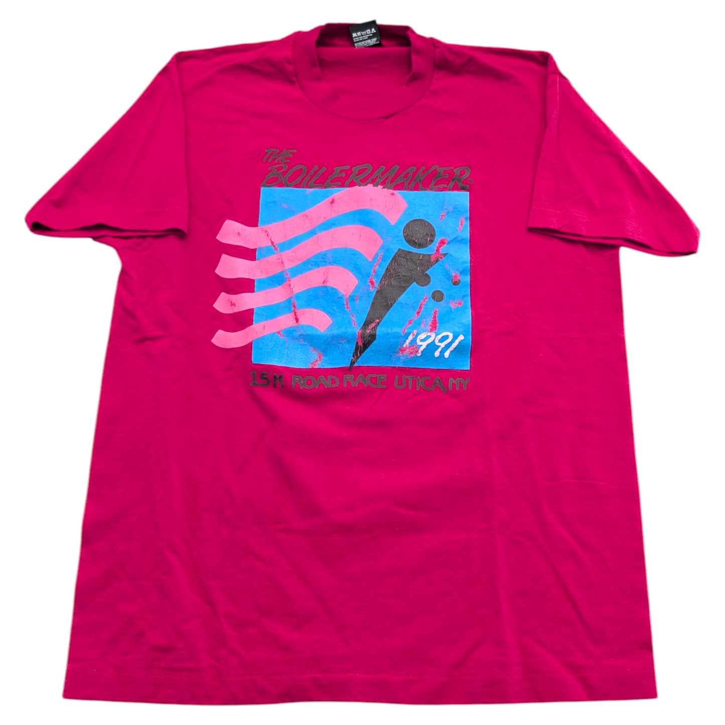 1991 The Boilmaker 15k Race T shirt