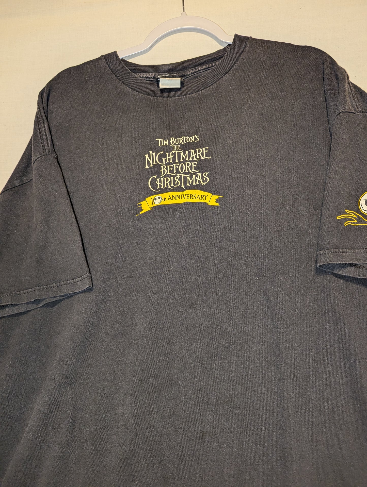 2003 The Nightmare Before Christmas 10th Anniversary t shirt