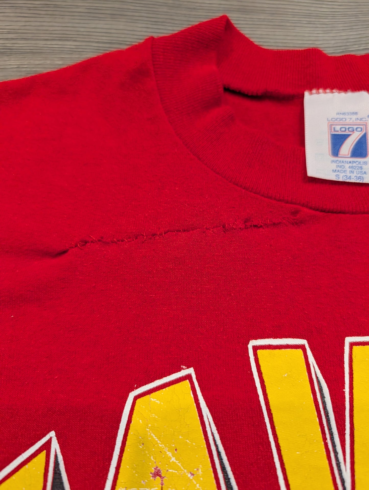 80s Logo 7 Atlanta Hawks NBA T shirt