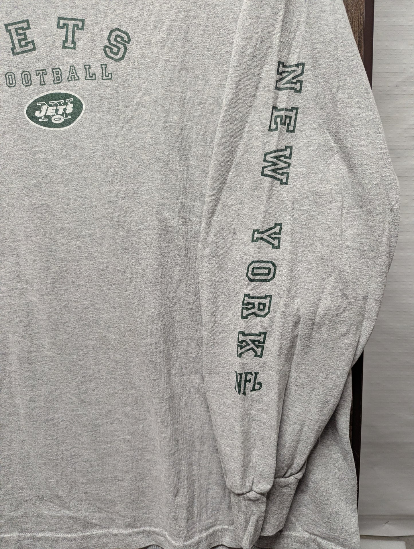 Y2K NY Jets Reebok Long Sleeve T Shirt