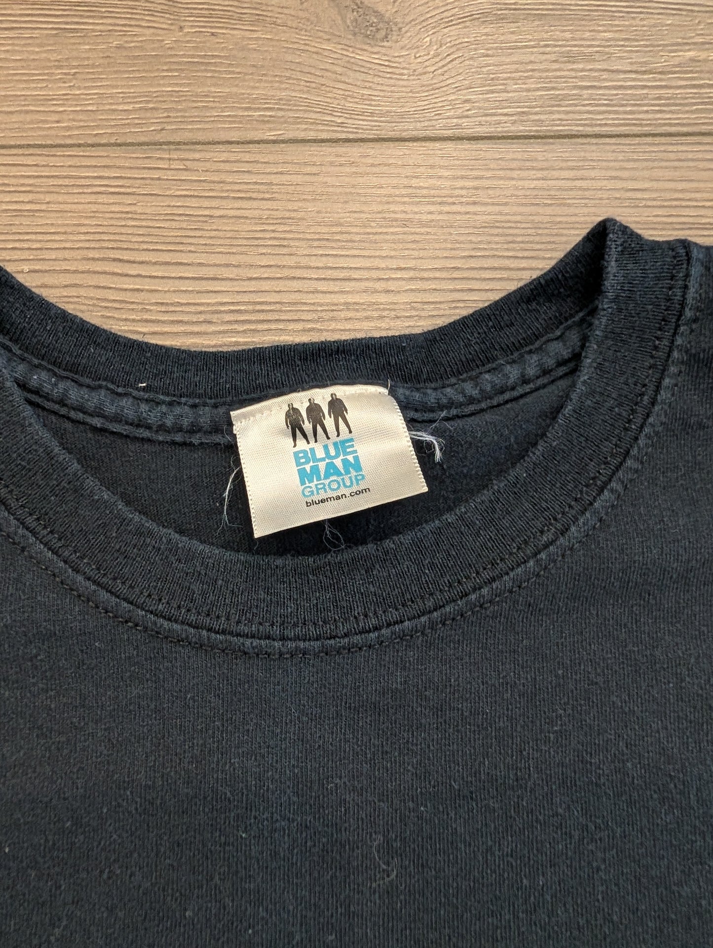 Y2K Blue Man Group Las Vegas T shirt