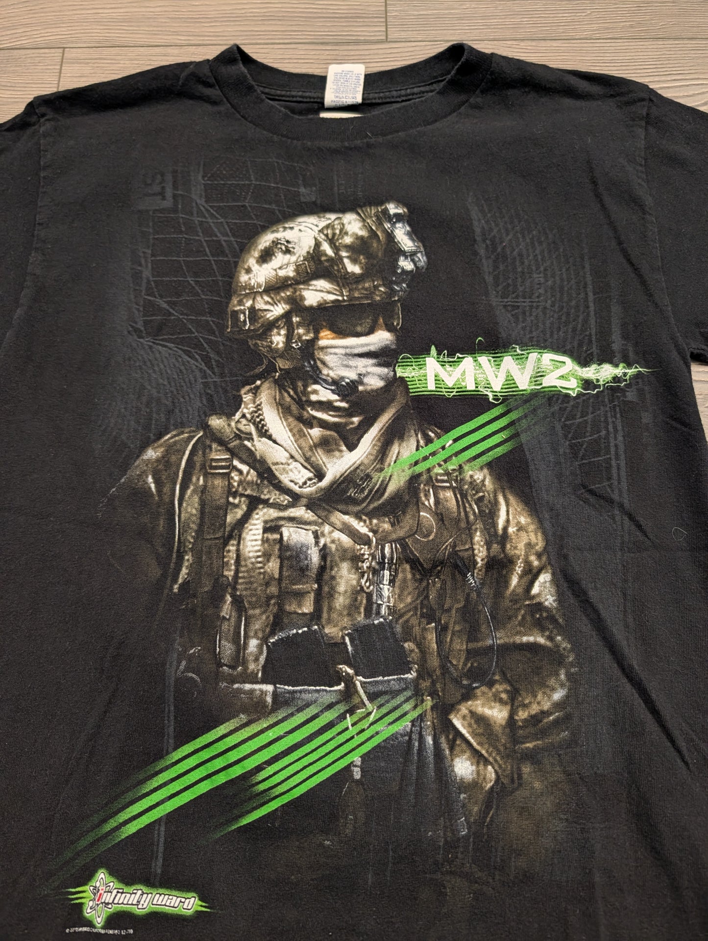 2010 Youth Call of Duty Modern Warfare 2 T-shirt