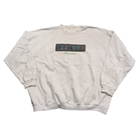 90's 12:00 Midnight Crewneck Sweatshirt