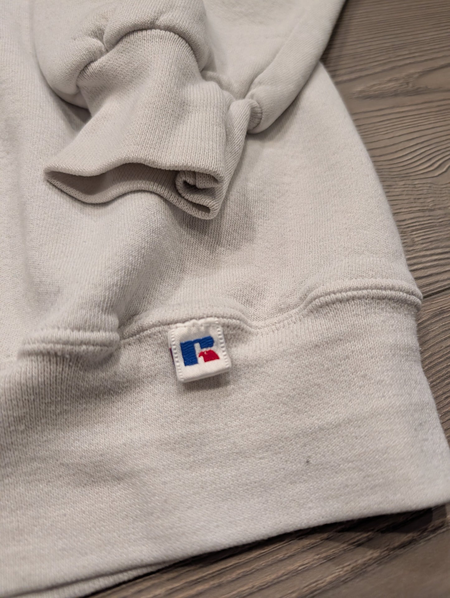 90's Blank White Russell Athletic Crewneck Sweatshirt