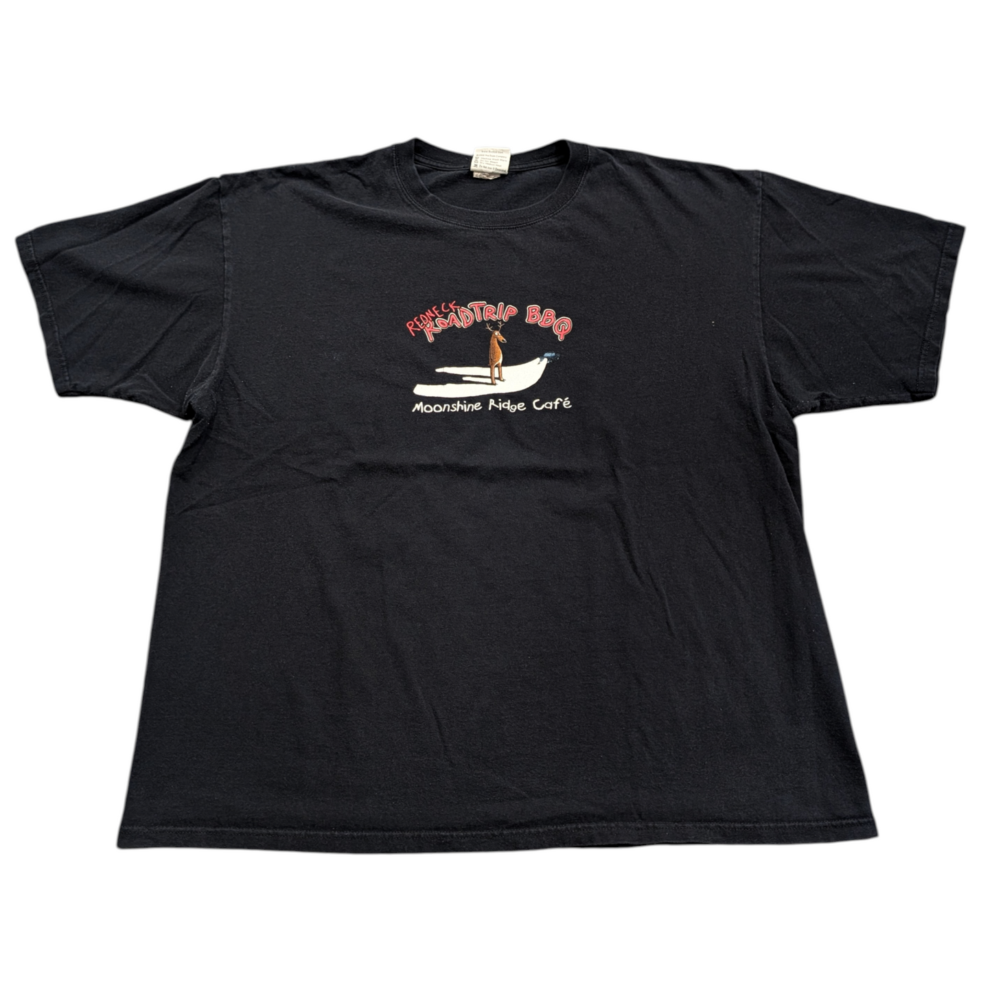 2009 Redneck Roadtrip BBQ Moonshine Ridge Cafe T shirt