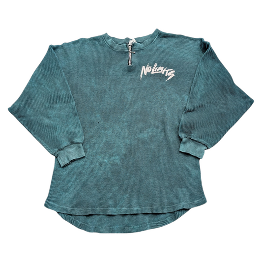 90s No Limits Pullover Thermal Knit Shirt