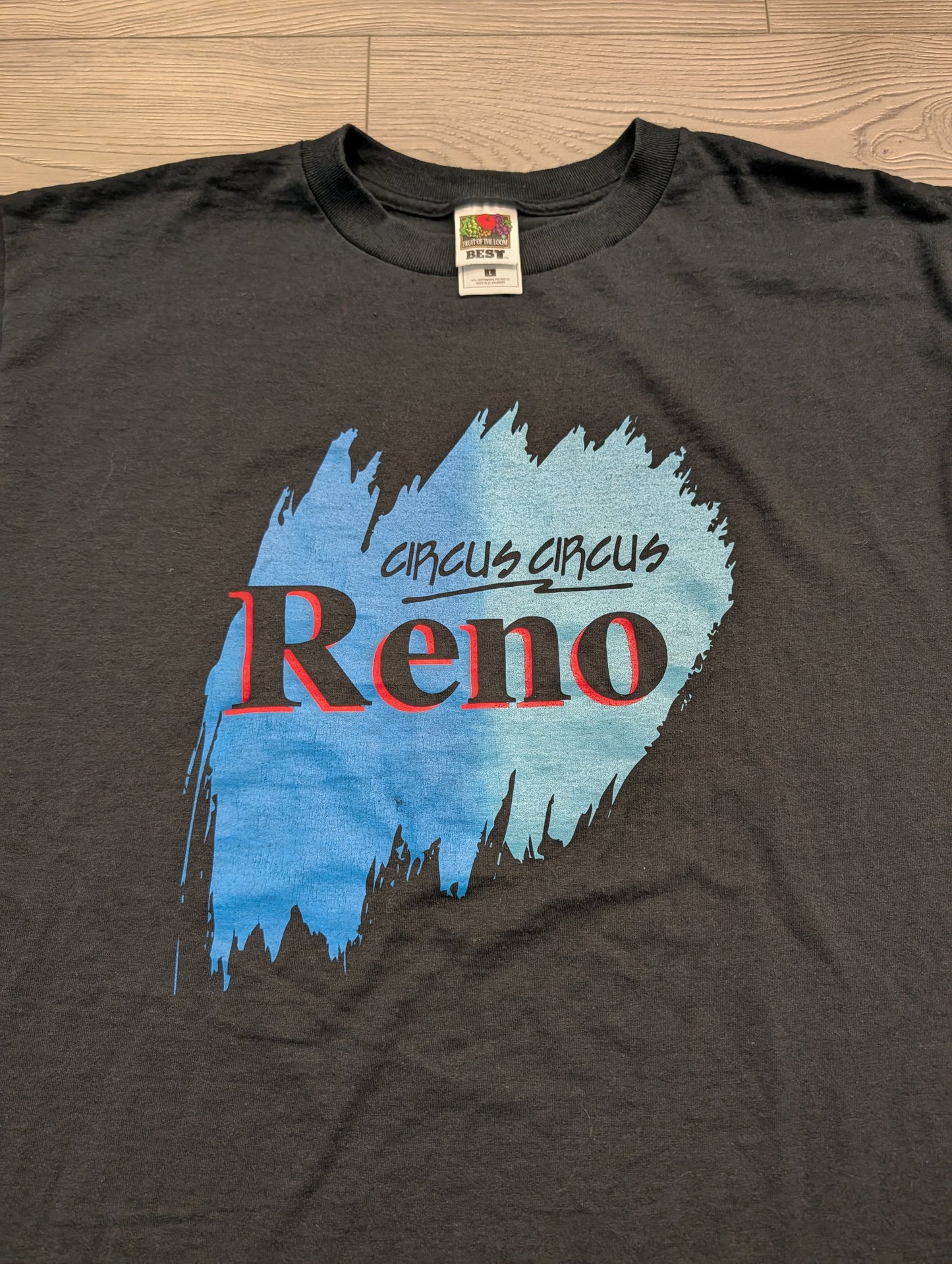 Y2K Circus Circus Reno Short Sleeve T shirt