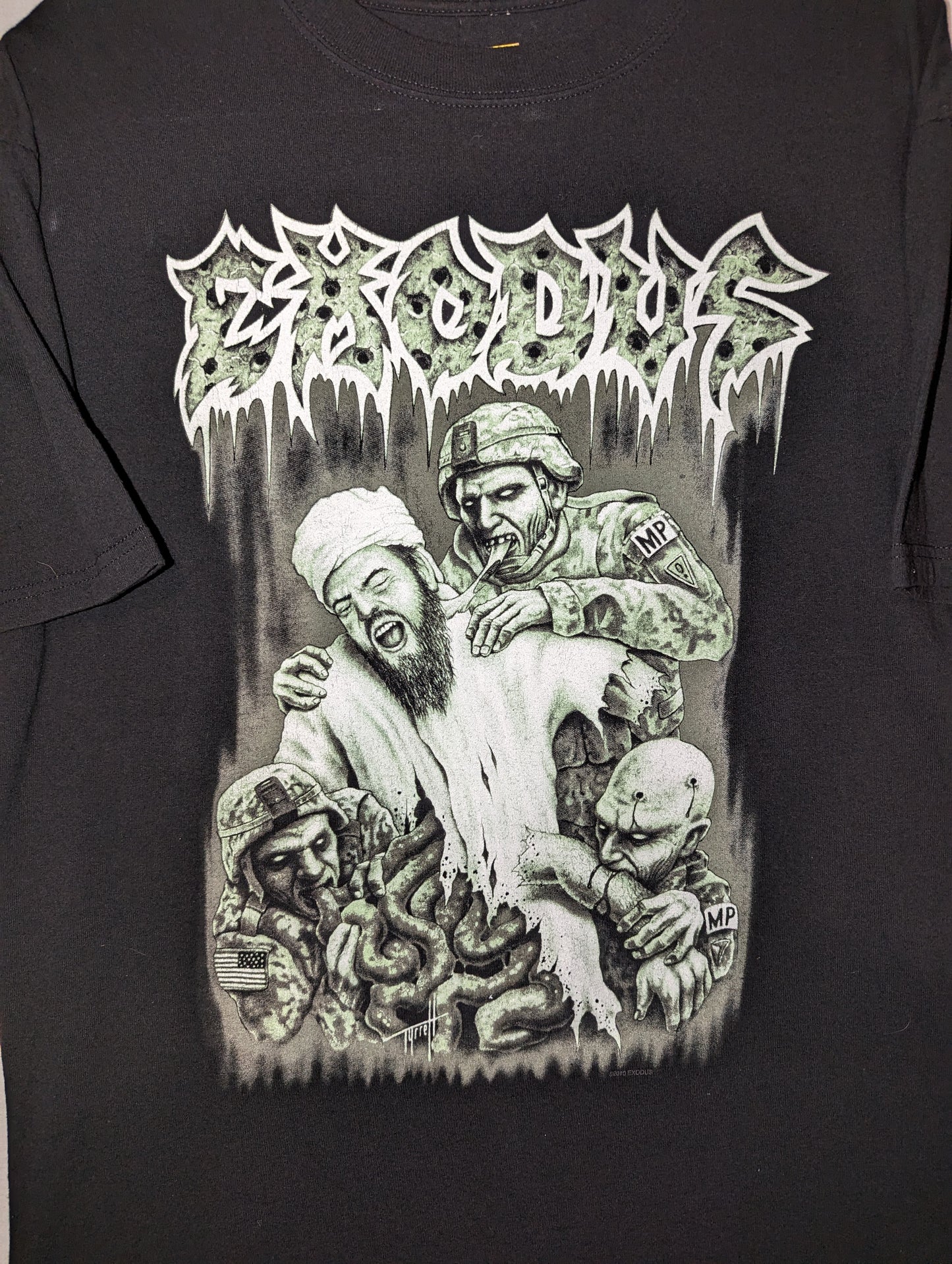 2010 Exodus Bin Laden t shirt