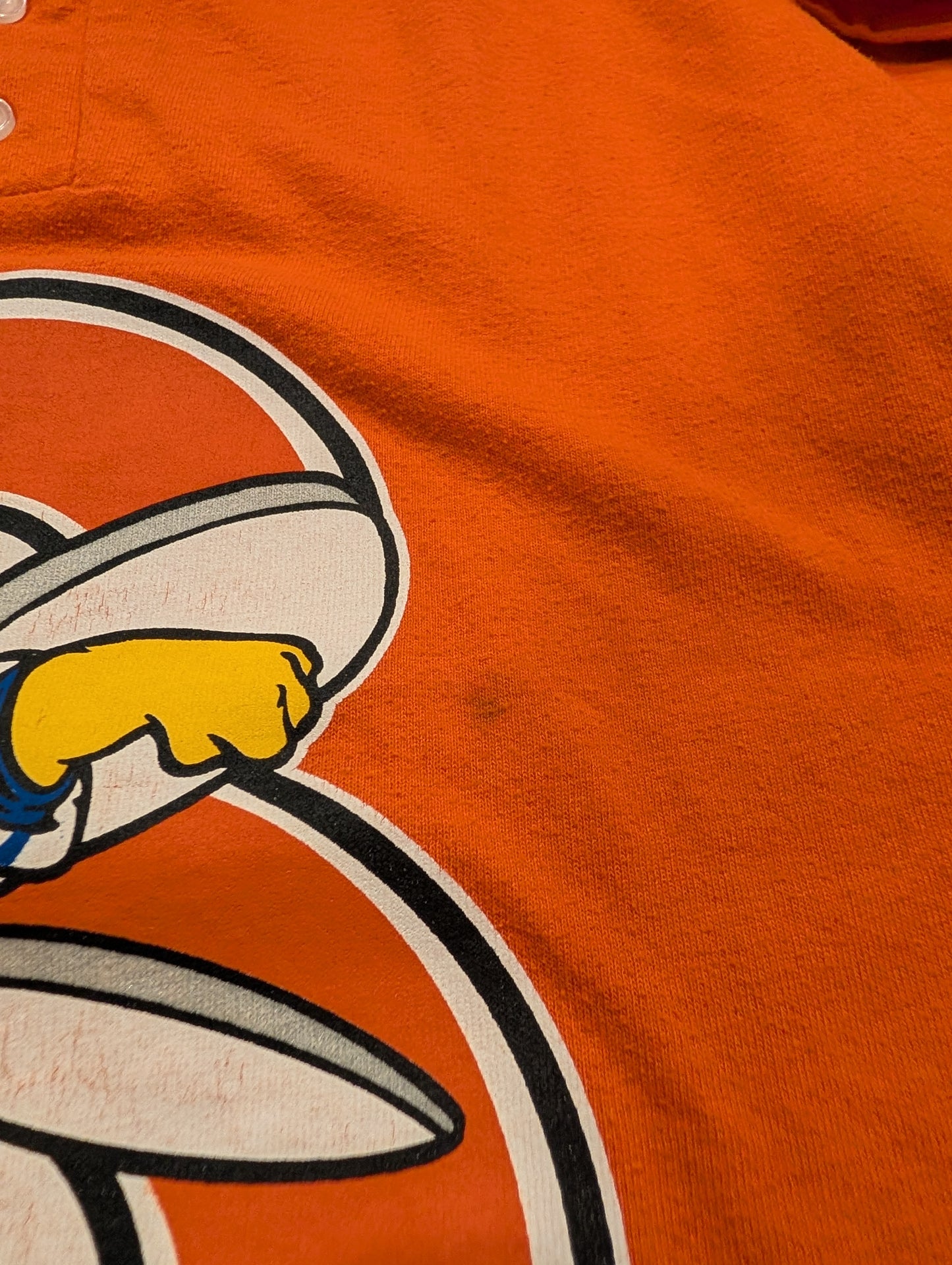 90s Youth Russell MILB Binghamton Mets 2 Button Baseball Jersey