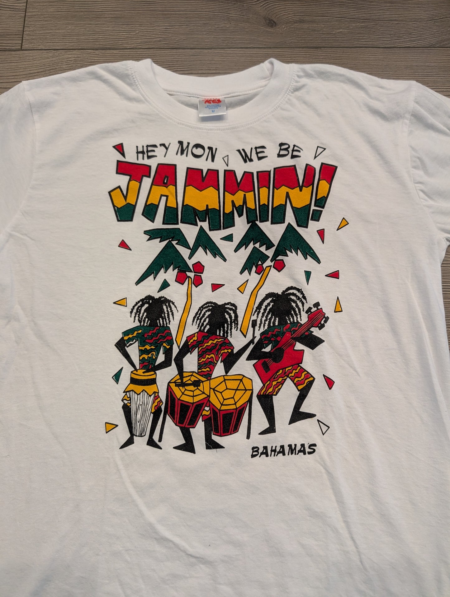 90's Bahamas Hey Mon We Be Jammin T shirt