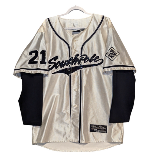 Y2K South Pole Baseball Jersey long sleeve shirt