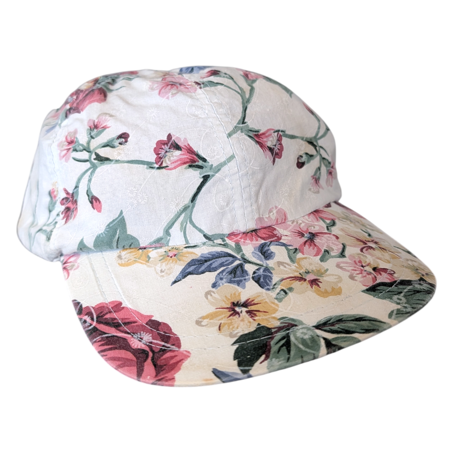 90s Womens Floral AOP Elastic hat