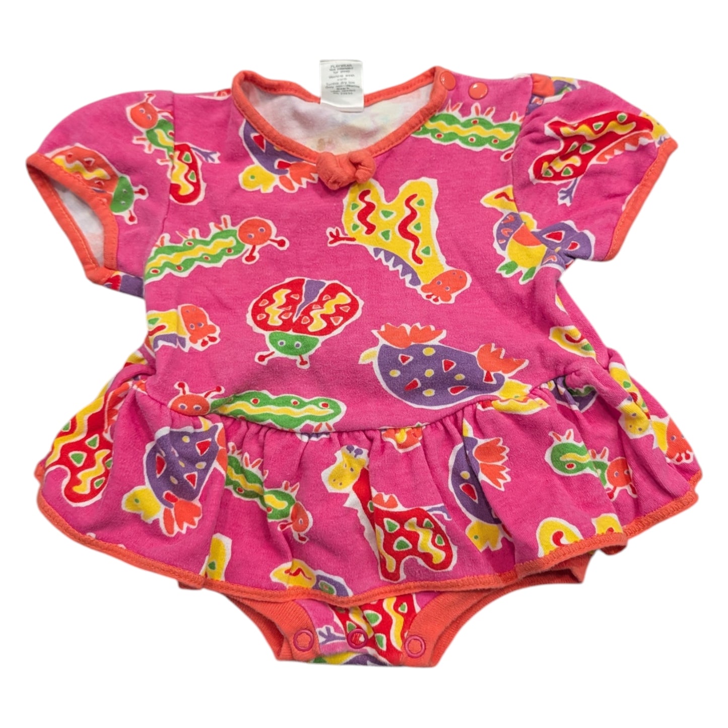 90s Youth AOP Animal T-Shirt One Piece Dress