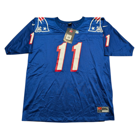 90s/Y2K NWT Drew Bledsoe New England Patriots Game Jersey