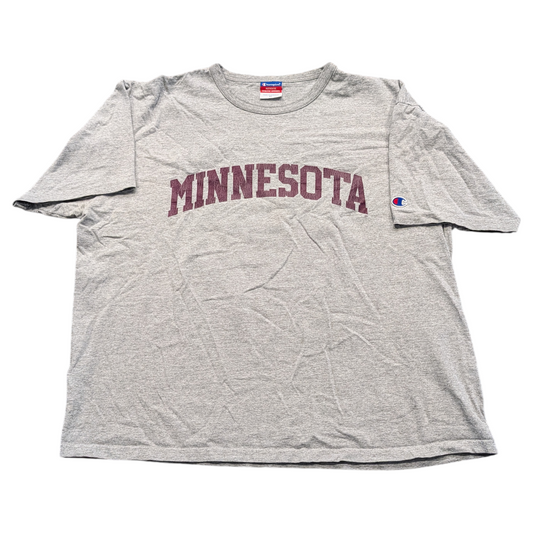 Y2K Minnesota University Champion T shirt