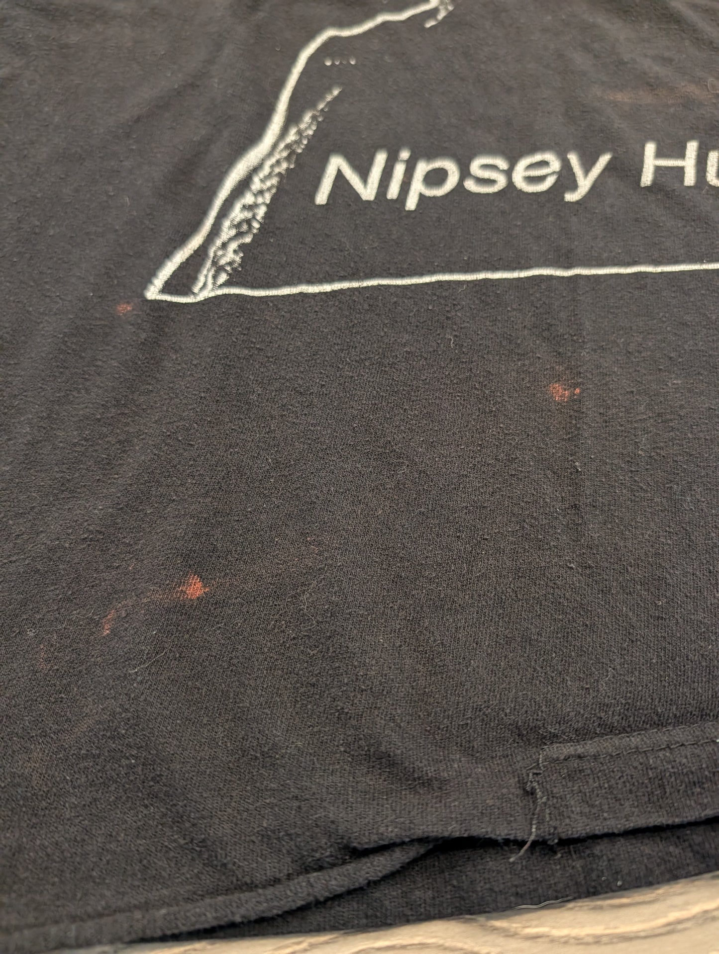 Nipsey Hussle Large Face Graphic T shirt