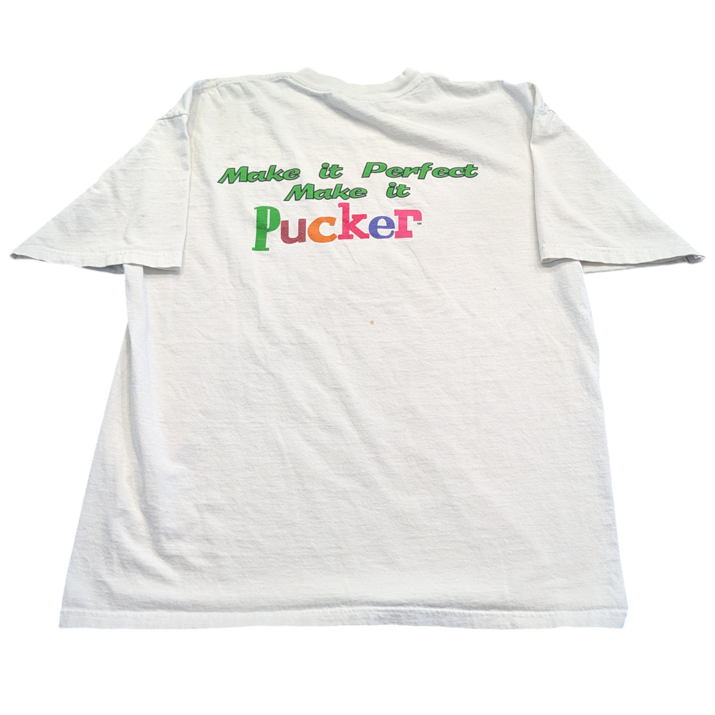 90's Dekuyper Sour Apple Pucker Promo T shirt