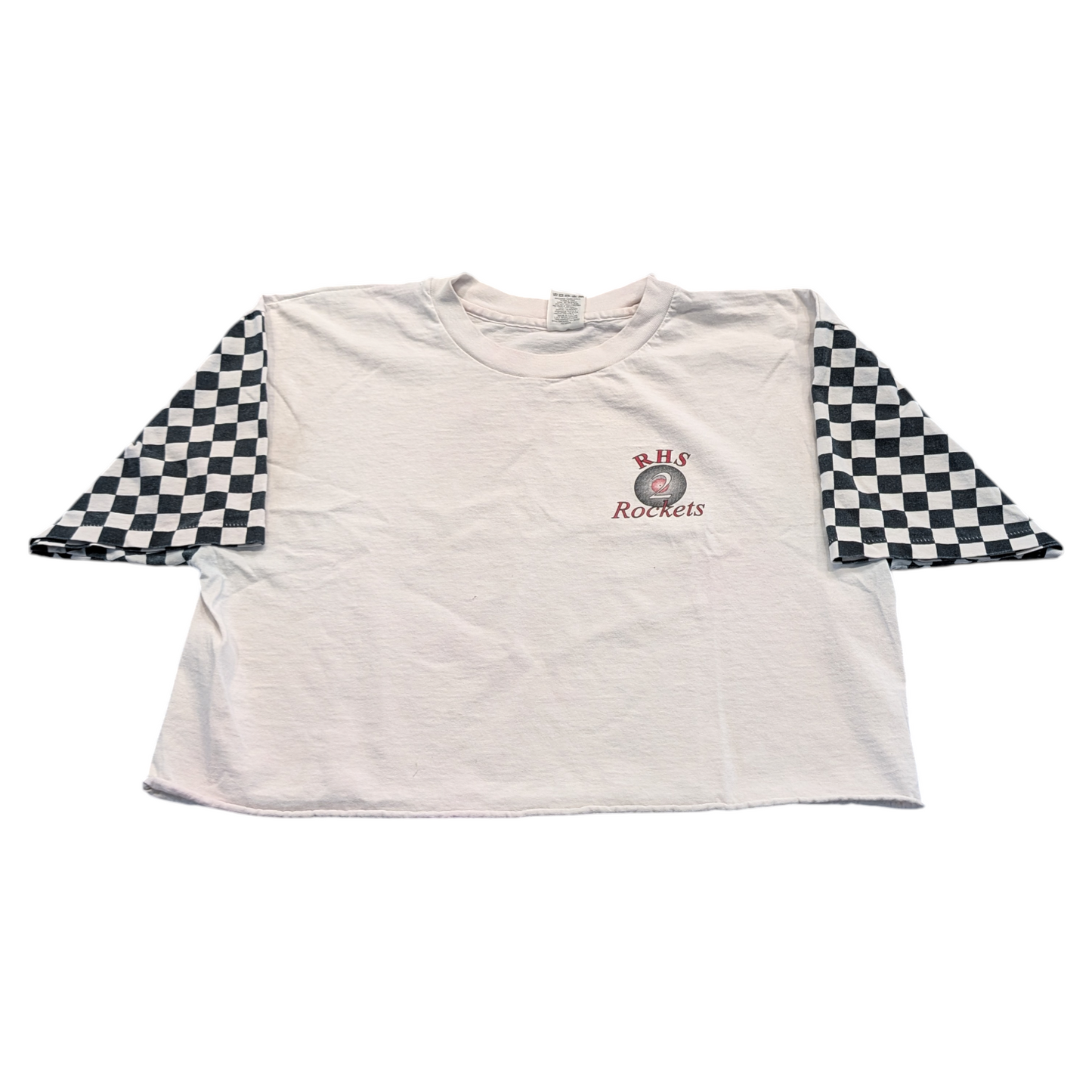 90's RHS 2 Rockets Cropped top t shirt