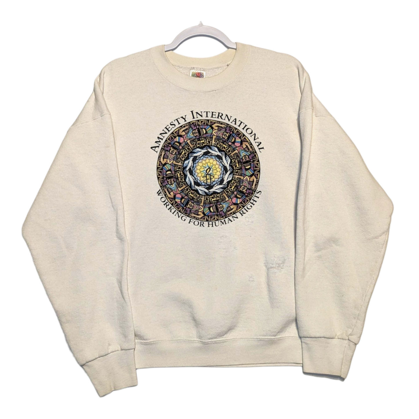 80s / 90s Amnesty International crewneck sweatshirt