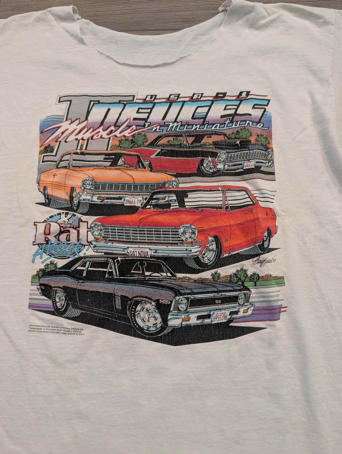 1993 USA -1 Muscle in Miniature Cars T shirt