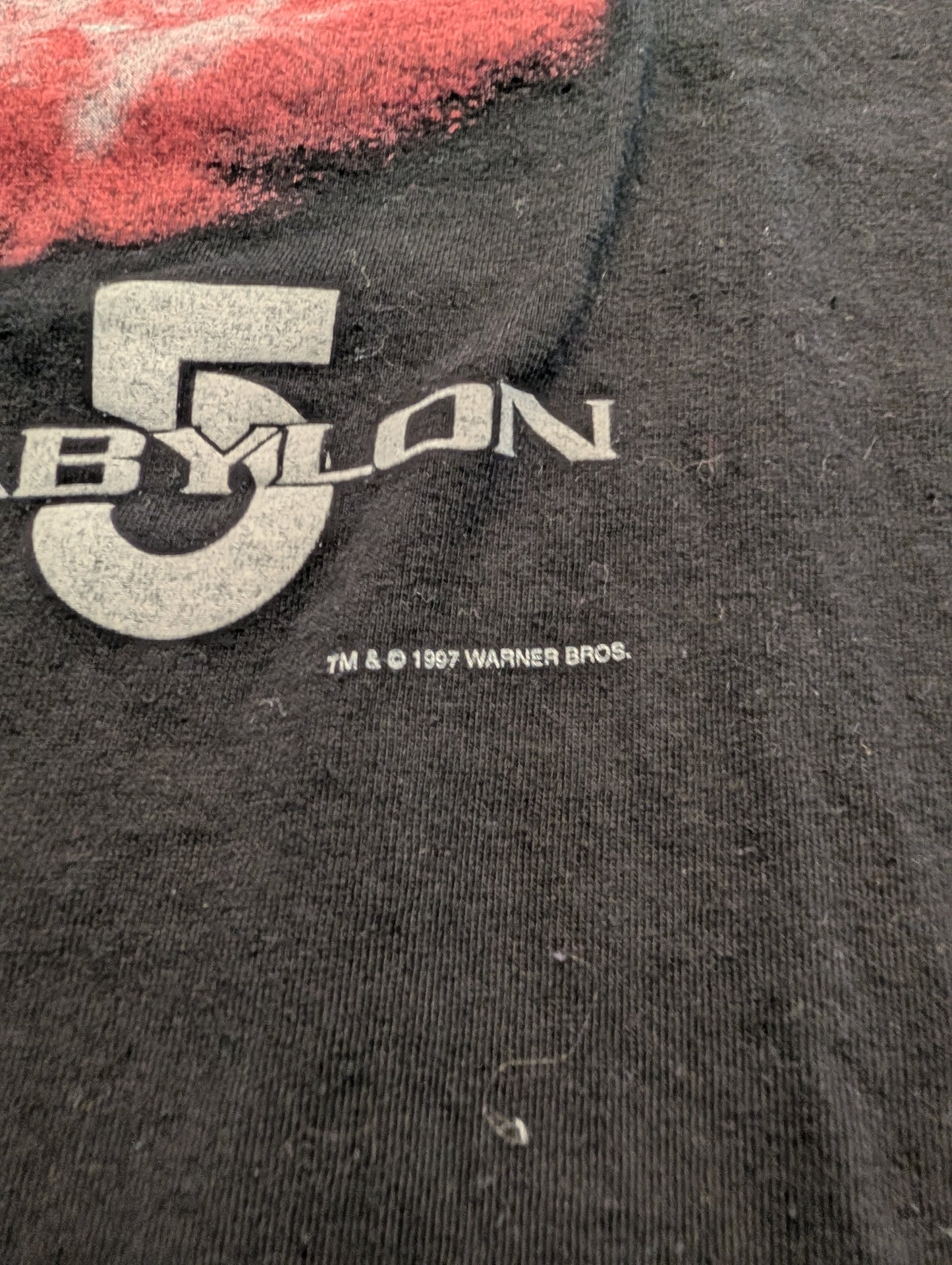 1997 Babylon 5  Warner Brothers T Shirt