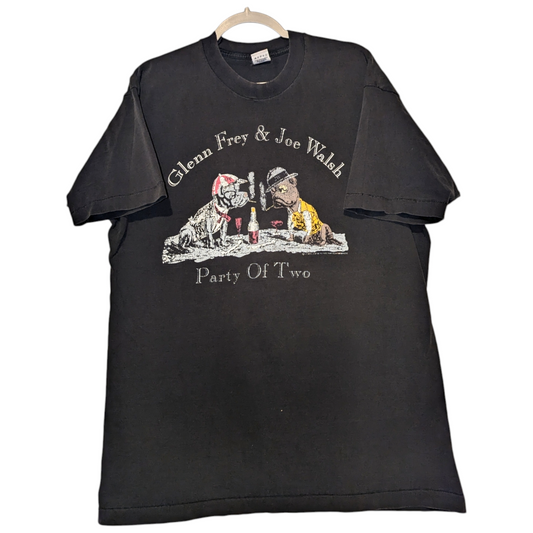 1993 Glenn Frey & Joe Walsh Party of Two Tour t shirt