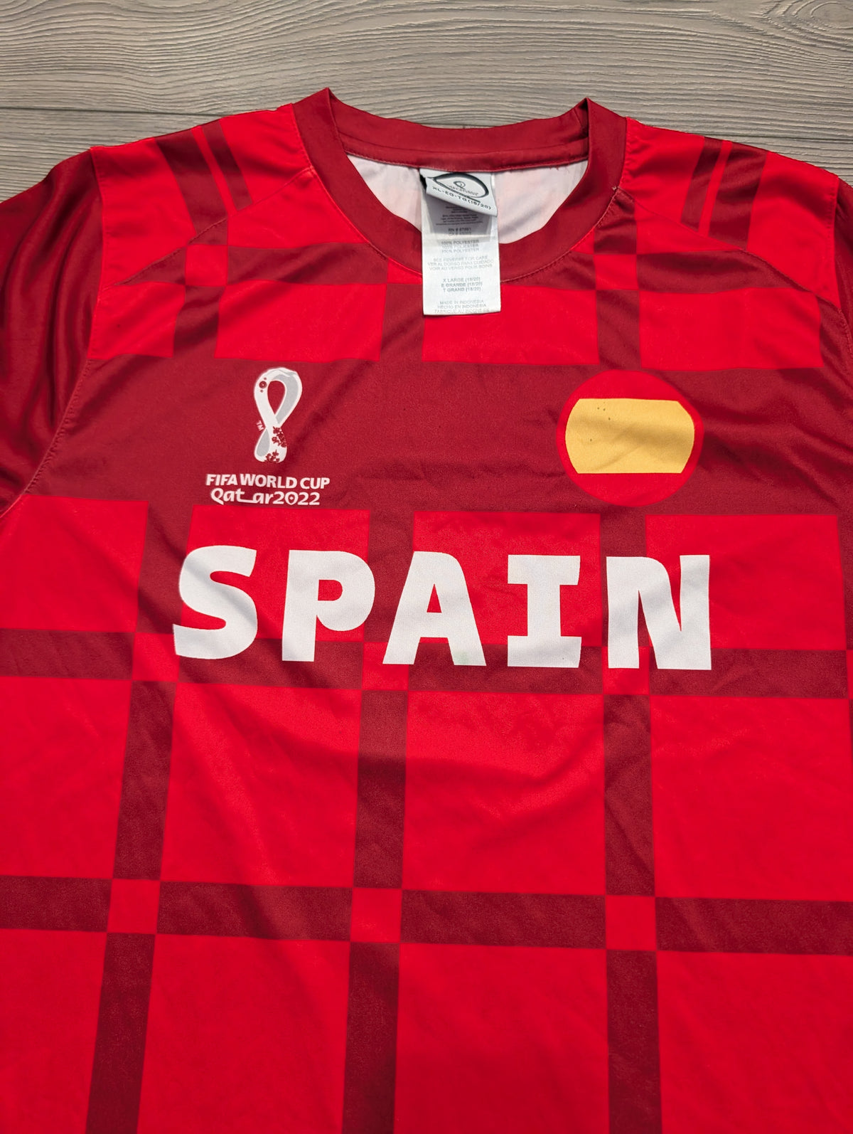 2022 FIFA World Cup Spain Youth Soccer Jersey