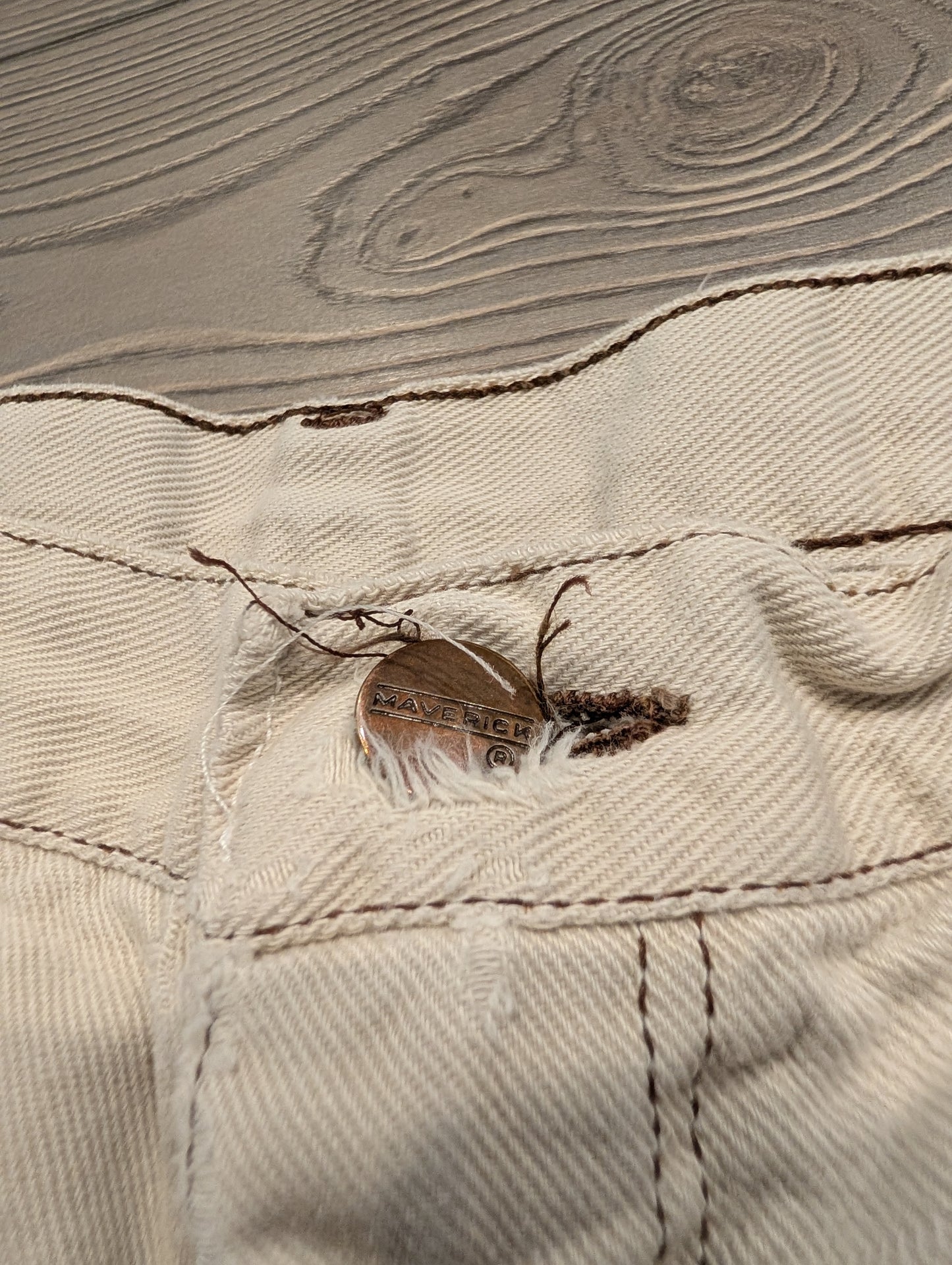 70s Maverick Soft Cream Twill Shorts