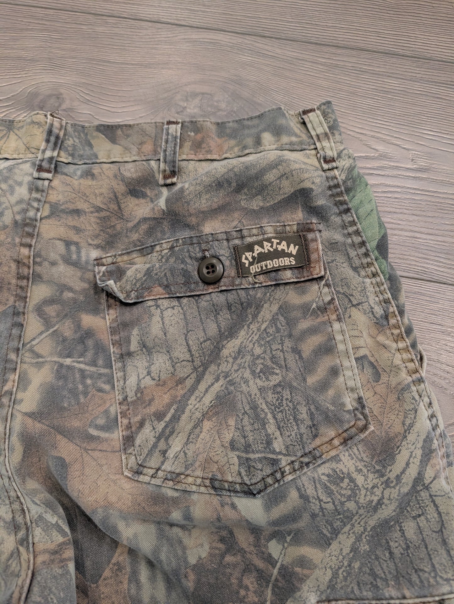 90s Spartan Outdoor Camouflage Cargo Pants