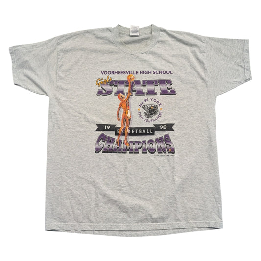 1998 Voorheesville Highschool Basketball State Champions t shirt