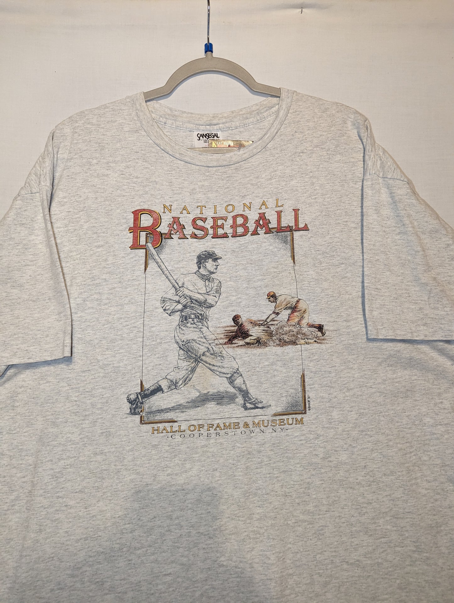 1997 National Baseball Hall of Fame t shirt