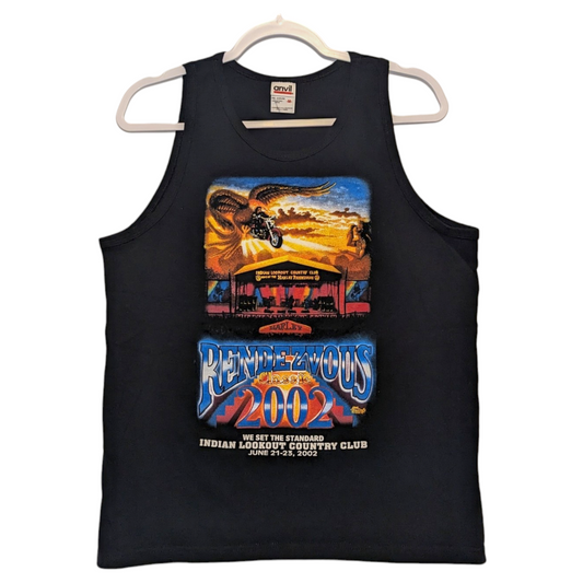 2002 Harley Rendezvous Motorcycle tank top