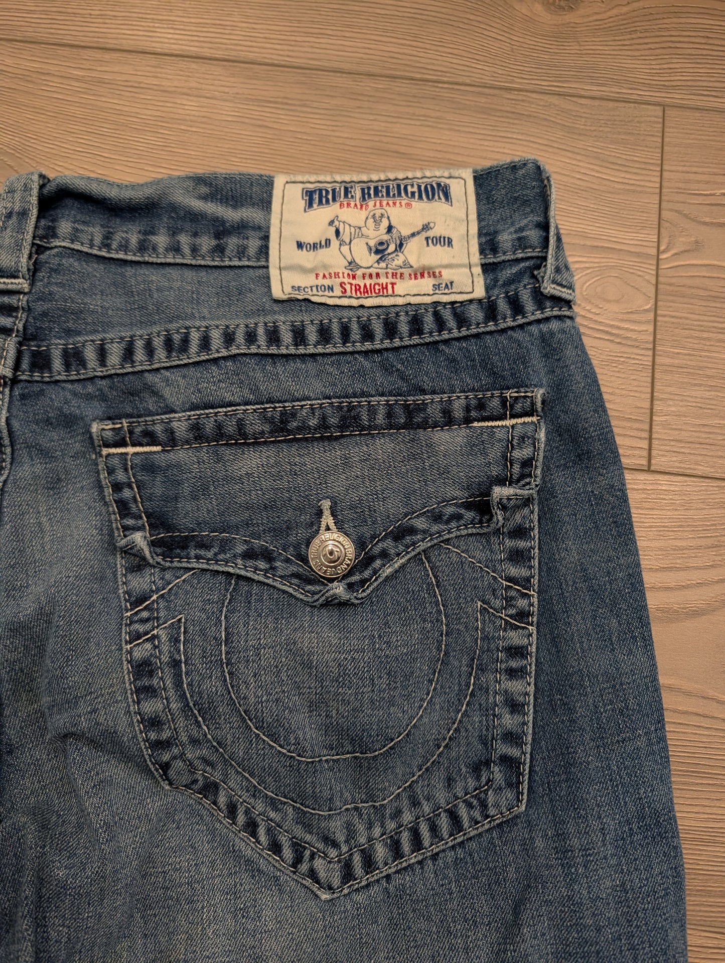 Y2K True Religion Straight Leg Jeans