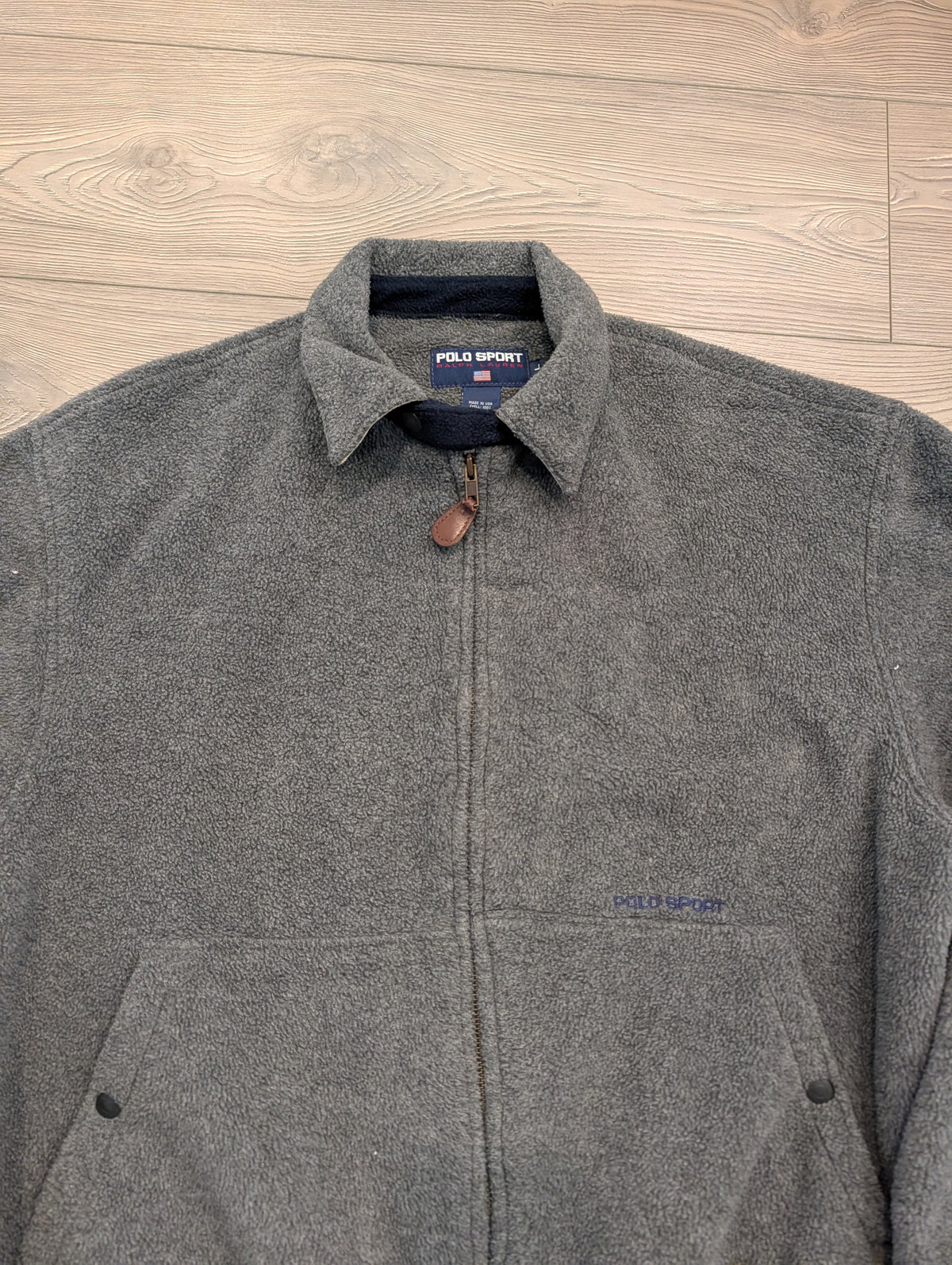 90s Ralph Lauren Polo Sport Fleece Bomber Jacket