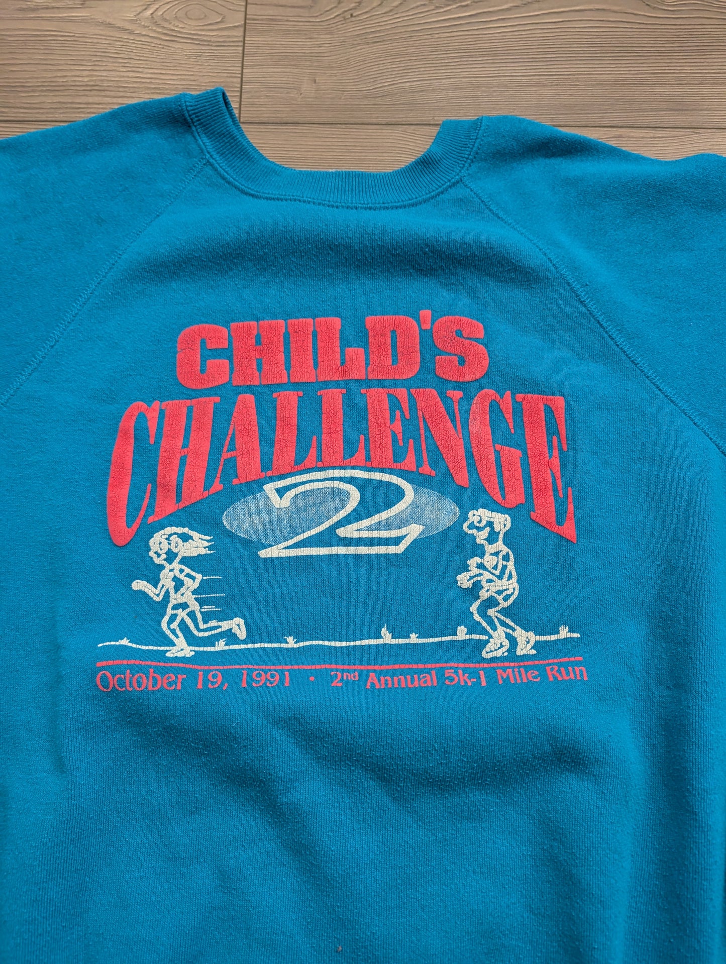 1991 Child's Challenge 2 Race Crewneck Sweatshir