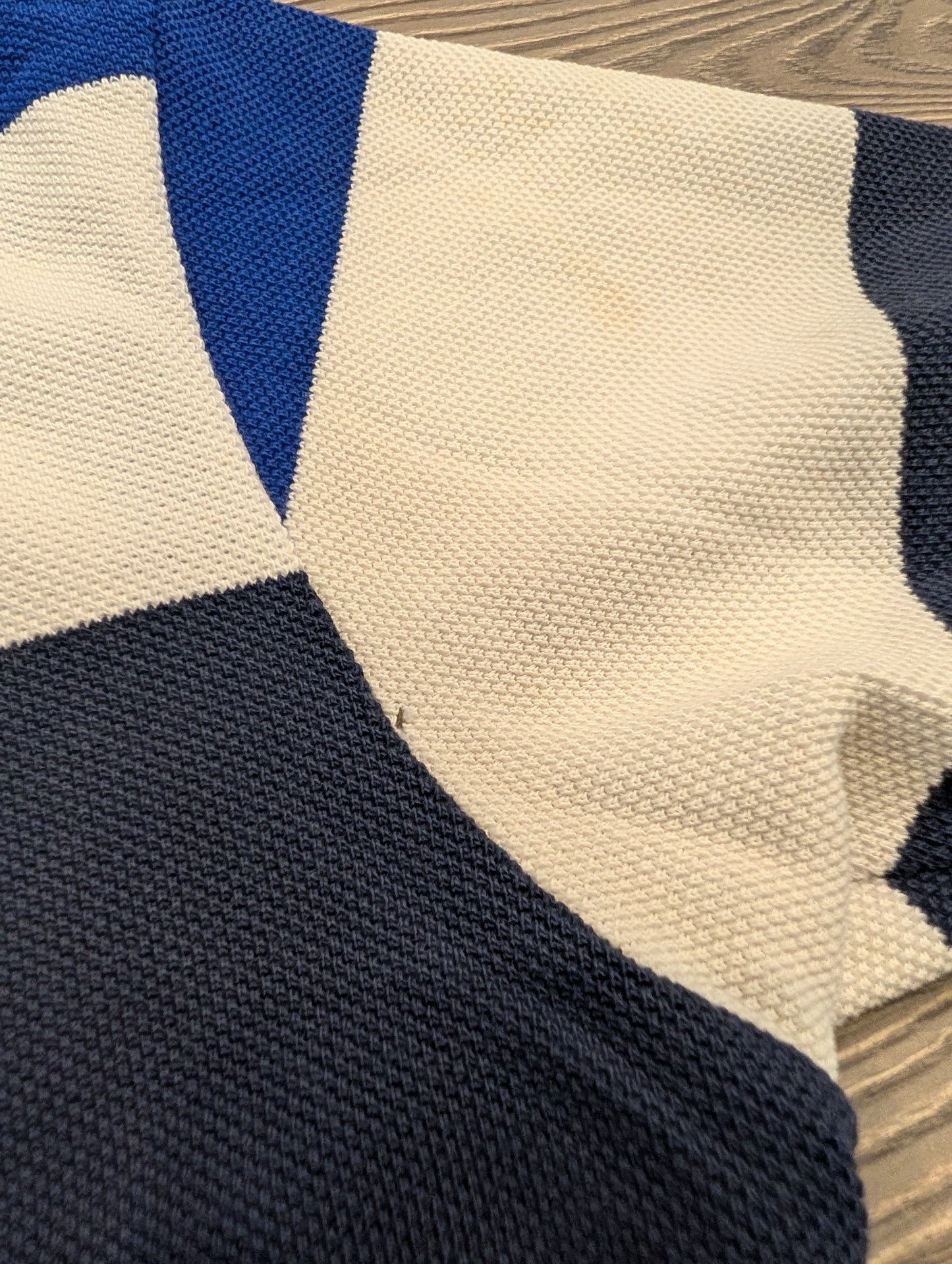 90s Red White and Blue Striped Ralph Lauren Polo Shirt