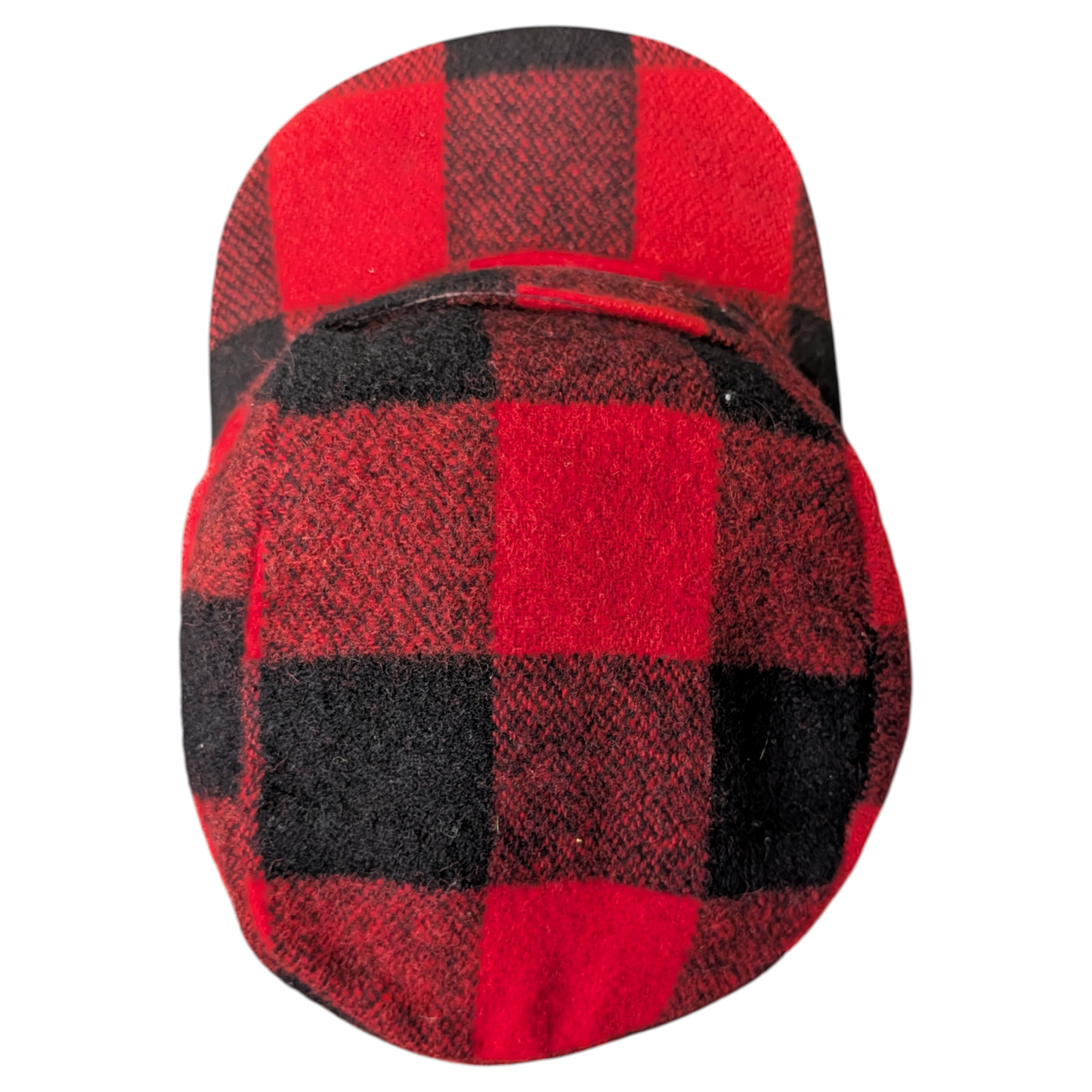70's Buffalo plaid Trapper hat