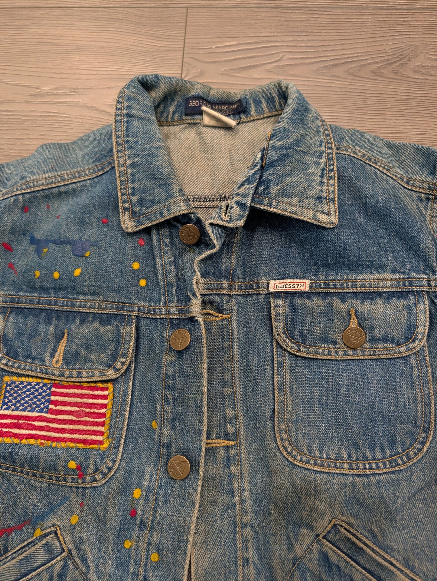 90s Youth Georges Marciano Guess Denim Jacket