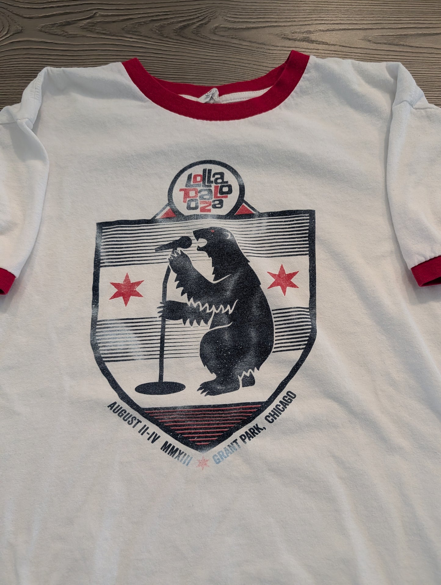 2013 Lolla Palooza Ringer T shirt