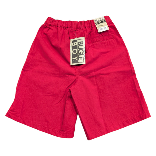 90s Deadstock Red Bugle Boy Shorts