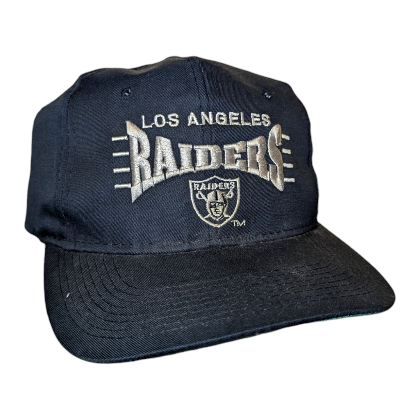 90s LA Raiders Youngan Split Bar Style snapback hat