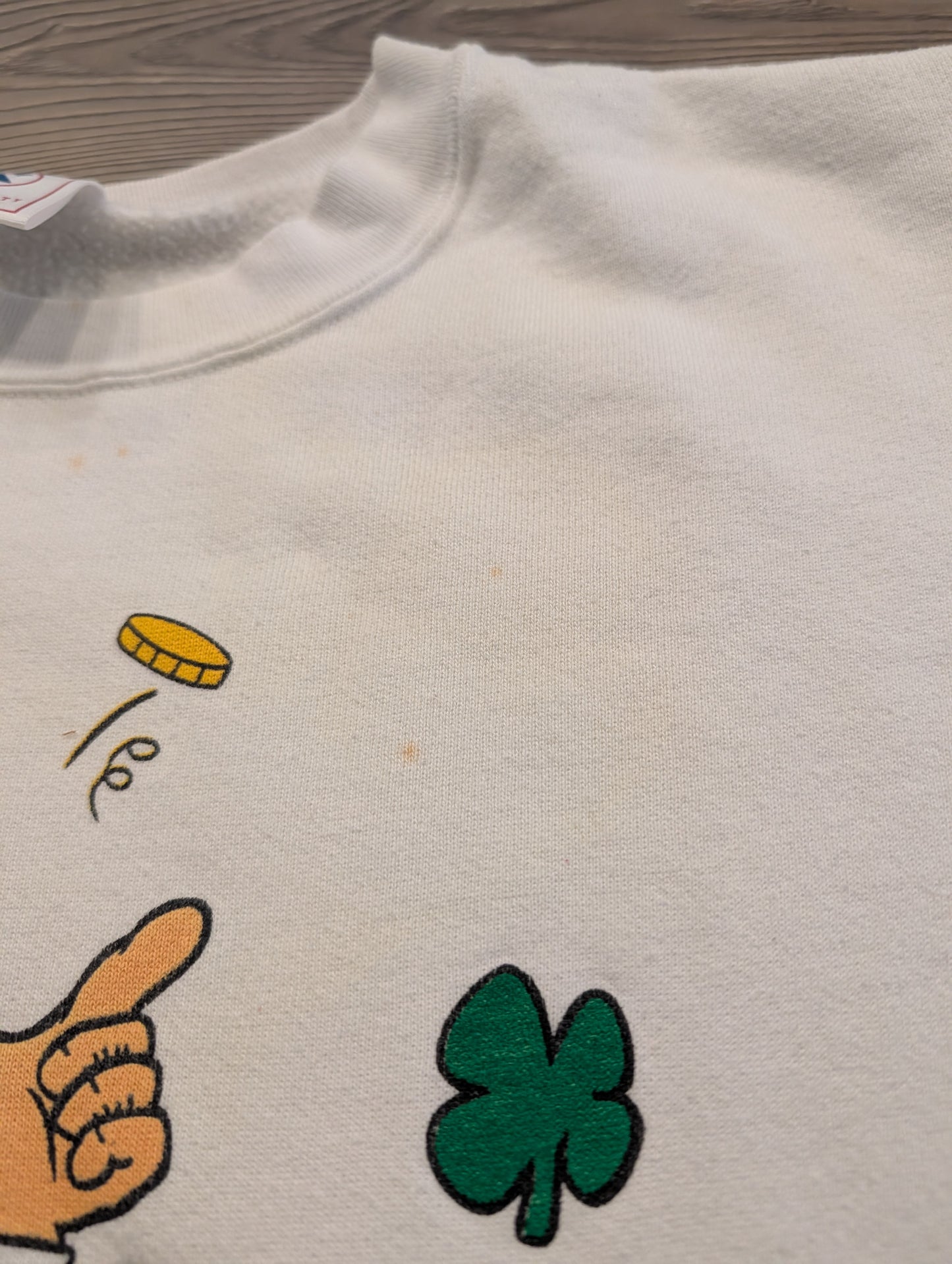 80's/90's I Feel Lucky Leprechaun Sweatshirt