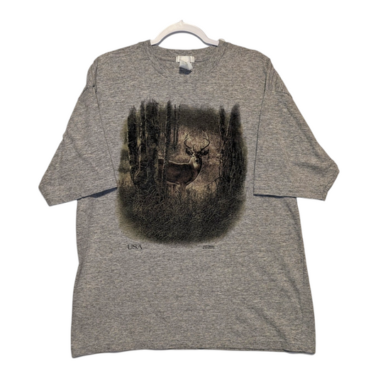 90s Norther Elements Buck Deer t shirt