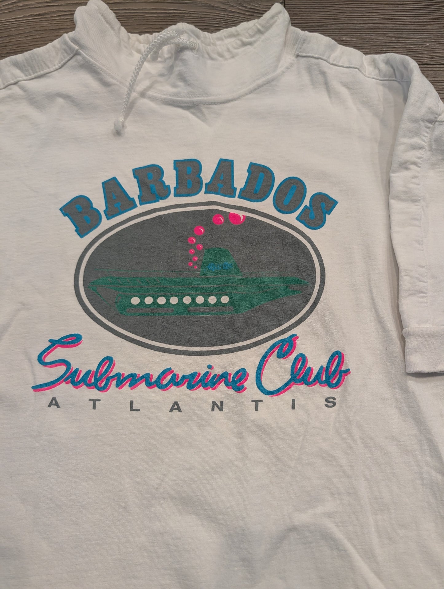 80s/90s Barbados Submarie Club Atlantis Short-sleeve T-shirt