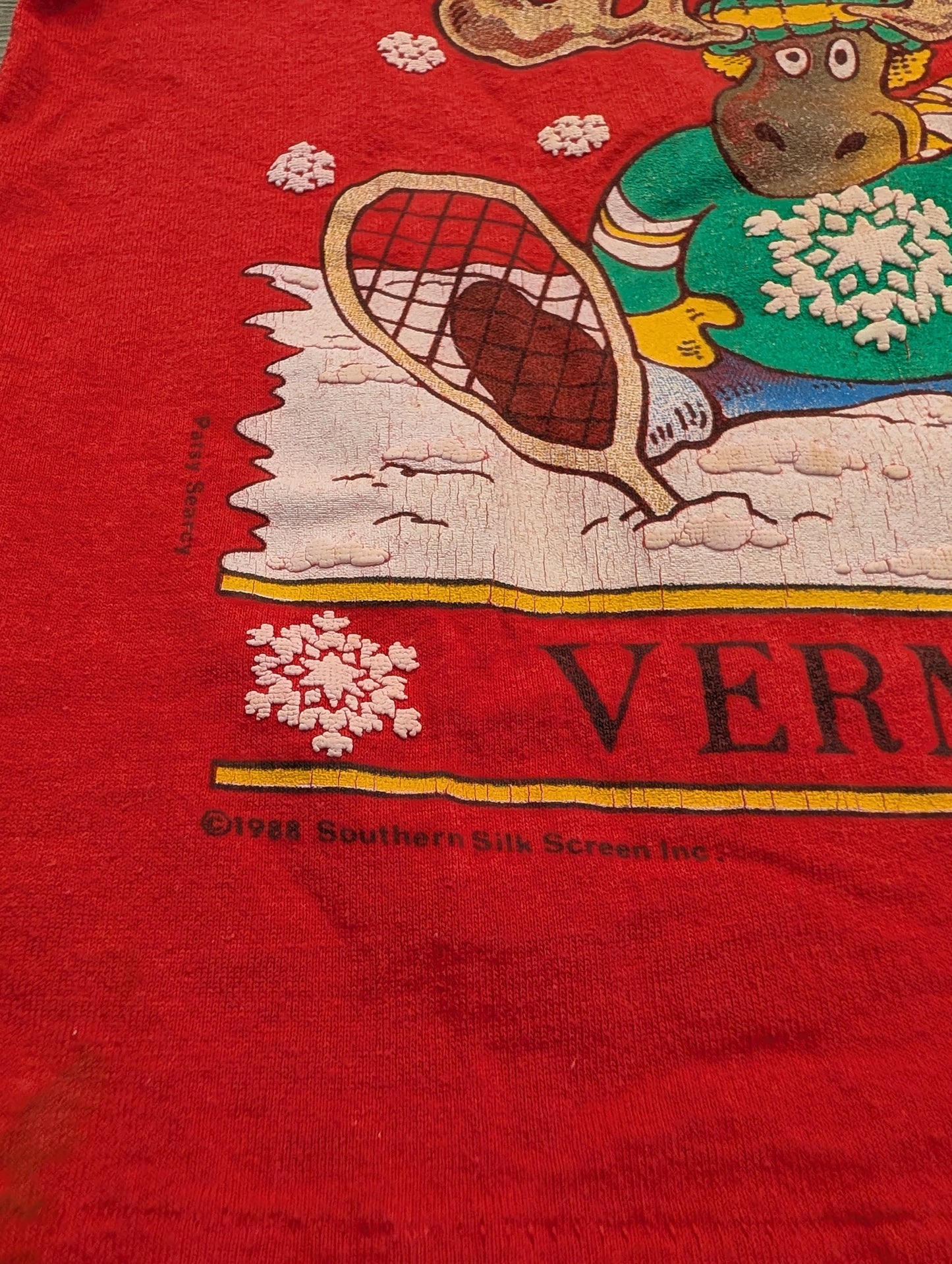 1988 Youth Moose Vermont T shirt