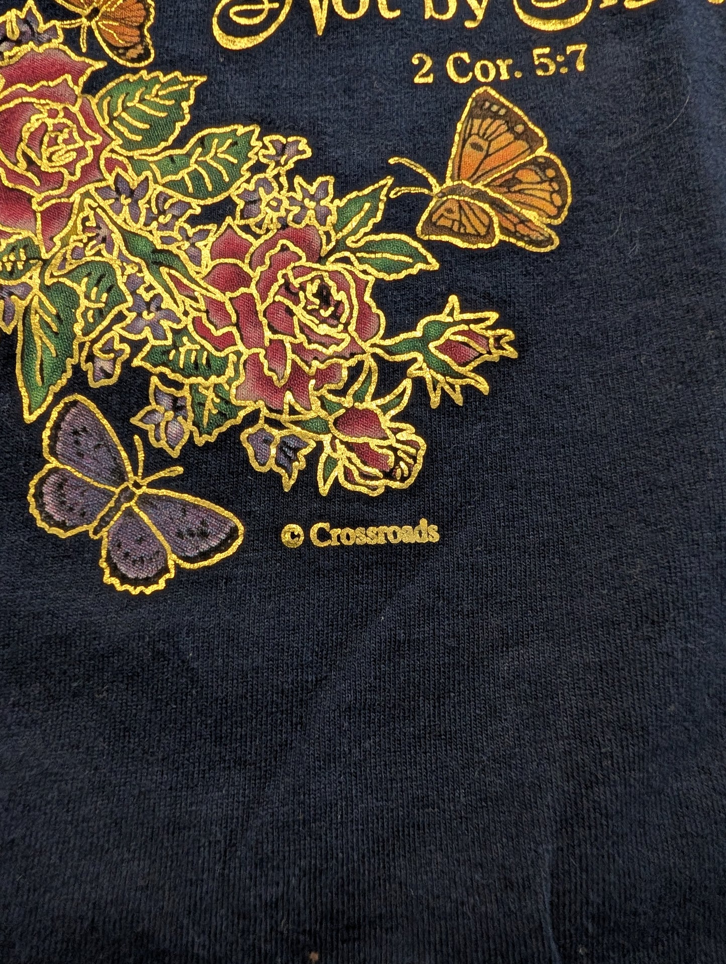 Y2K Grannycore Religious Quote Corinthians T shirt
